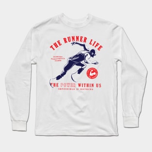 The Runner Life - The Power Within Us Long Sleeve T-Shirt